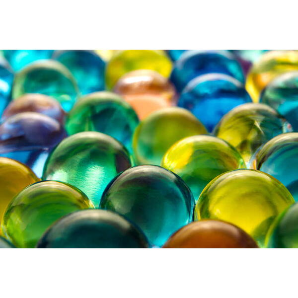 Set  bile de gel absorbante, biodegradabile, multicolor, pentru decorare si aromaterapie, 20 plicuri x 5 Grame