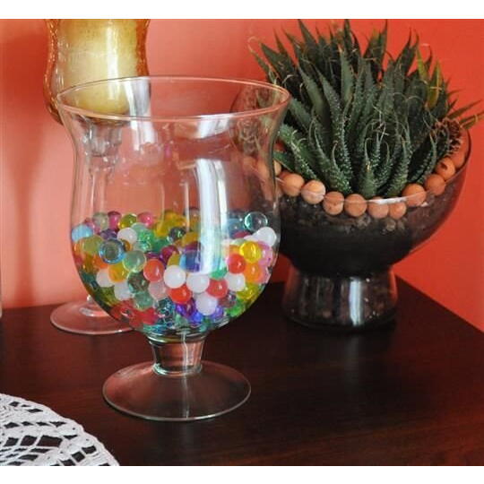 Set  bile de gel absorbante, biodegradabile, multicolor, pentru decorare si aromaterapie, 20 plicuri x 5 Grame