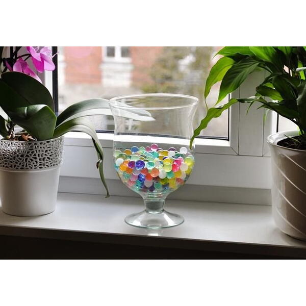Set  bile de gel absorbante, biodegradabile, multicolor, pentru decorare si aromaterapie, 20 plicuri x 5 Grame