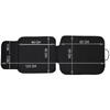Protectie pentru scaunul auto, Material Impermeabil, Anti Alunecare, Montaj Rapid, Usor de Curatat, 2 Buzunare, Negru