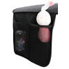 Protectie pentru scaunul auto, Material Impermeabil, Anti Alunecare, Montaj Rapid, Usor de Curatat, 2 Buzunare, Negru