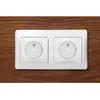 Set 15 protectii pentru prize copii, ABS, cu 3 chei incluse