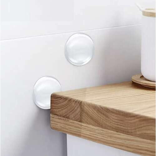 Set 6 protectii antisoc, protectie mobilier si pereti, transparente, poliuretan