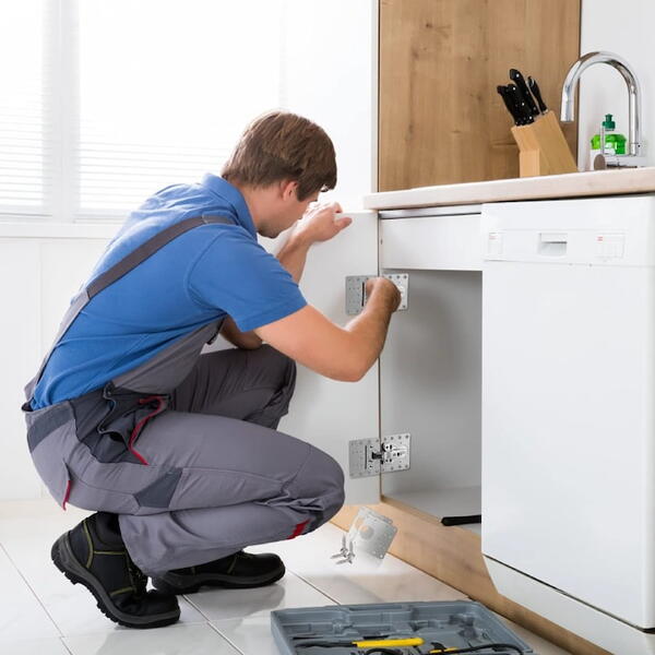 Set 4 bucati suporti de reparare balamale pentru dulap, Otel