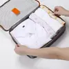 Set 6 genti pentru organizare bagaj, Poliester, Impermeabil