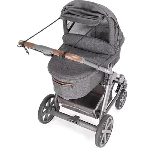 Parasolar, Protectie pentru Landou si Carucior, 72 cm, Gri