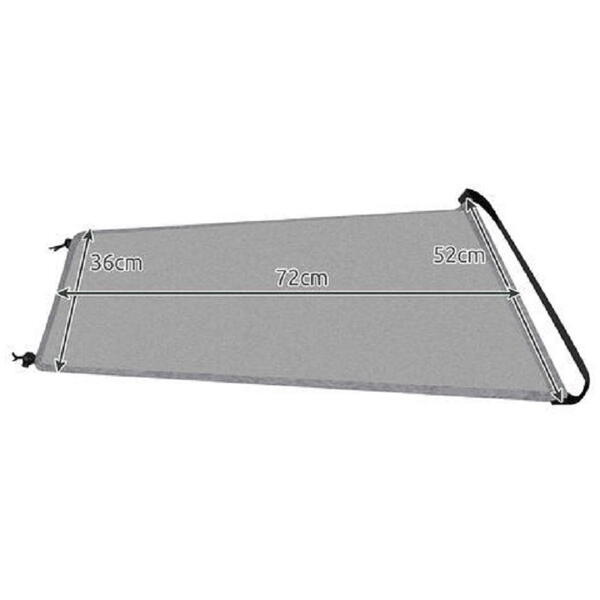 Parasolar, Protectie pentru Landou si Carucior, 72 cm, Gri