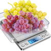 Cantar electronic de bucatarie, Digital Scale, Professional, Inalta precizie, 2000gr, Diviziune 0.1gr, Argintiu