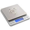 Cantar electronic de bucatarie, Digital Scale, Professional, Inalta precizie, 2000gr, Diviziune 0.1gr, Argintiu