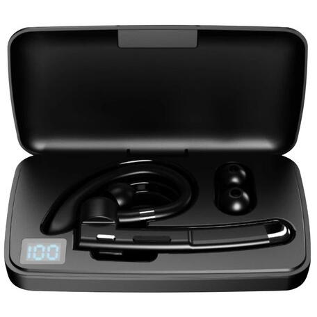 Casca handsfree, Bluetooth 5.3, anulare zgomot CVC 8.0, Carcasa de incarcare