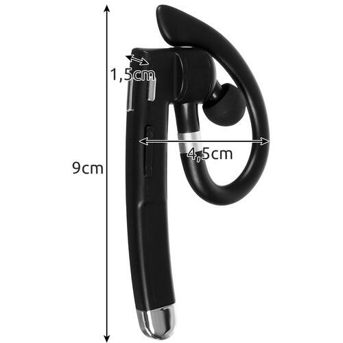 Casca handsfree, Bluetooth 5.3, anulare zgomot CVC 8.0, Carcasa de incarcare