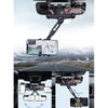 Suport pentru telefon, montare pe oglinda retrovizoare, rotativ la 360 grade, reglare inaltime si latime