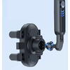Suport pentru telefon, montare pe oglinda retrovizoare, rotativ la 360 grade, reglare inaltime si latime