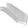 Set 12 Protectie de colt din silicon, transparent, 4x4cm