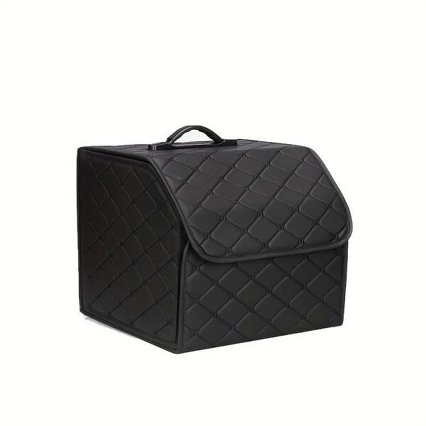 Organizator de portbagaj auto, Cutie depozitare Pliabila cu Maner 40x30x30cm