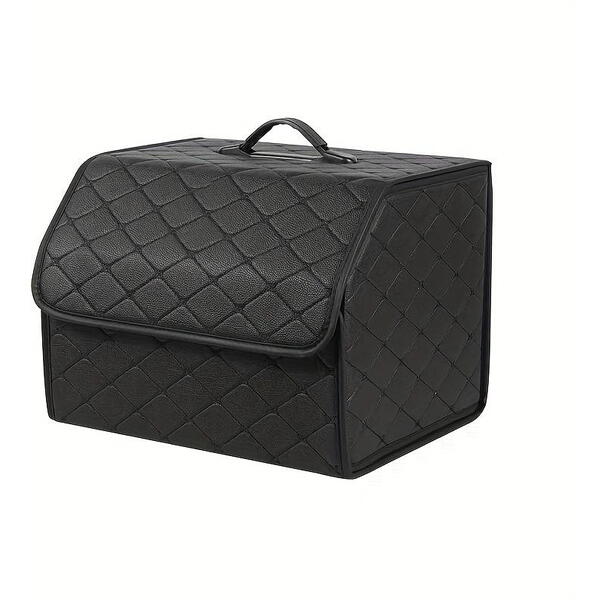Organizator de portbagaj auto, Cutie depozitare Pliabila cu Maner 40x30x30cm