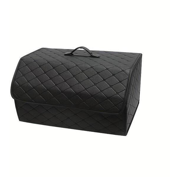 Organizator de portbagaj auto, Cutie depozitare Pliabila cu Maner 40x30x30cm
