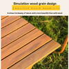 Masa pliabila pentru camping si gradina, PVC, Picioare Aluminiu, Husa Inclusa, 150x60 CM