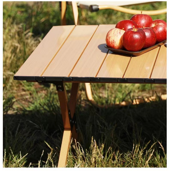 Masa pliabila pentru camping si gradina, PVC, Picioare Aluminiu, Husa Inclusa, 150x60 CM
