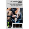 SmartWatch cu Senzor Glucometru, EKG, Temperatura Corporala, Compozitia Sangelui, Acid Uric, Colesterol, Metabolism, Grasimea din Corp, Apel Bluetooth, Numar SOS S853