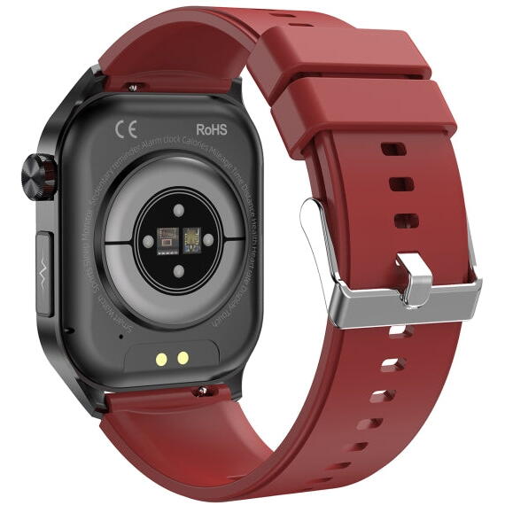 SmartWatch cu Senzor Glucometru, EKG, Temperatura Corporala, Compozitia Sangelui, Acid Uric, Colesterol, Metabolism, Grasimea din Corp, Apel Bluetooth, Numar SOS S854