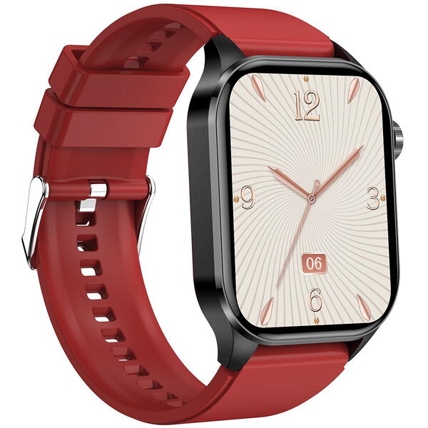 SmartWatch cu Senzor Glucometru, EKG, Temperatura Corporala, Compozitia Sangelui, Acid Uric, Colesterol, Metabolism, Grasimea din Corp, Apel Bluetooth, Numar SOS S854