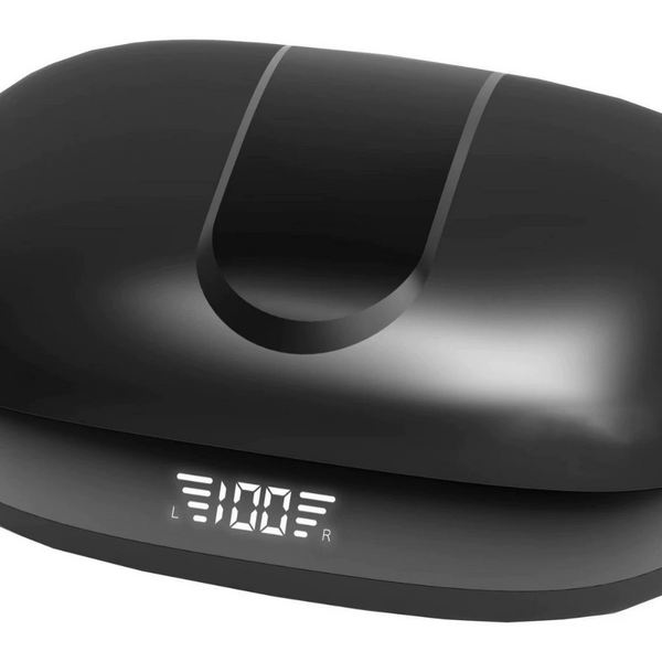 Casti Bluetooth 5.3, Baterie Statie 400mAh, StandBy 180H, Touch pe Casti, Respingere/Raspundere Apel VTS-230, Negru