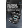 Casti Bluetooth 5.3, Baterie Statie 200mAh, StandBy 180H, Touch pe Casti, Respingere/Raspundere Apel VTS-220, Negru