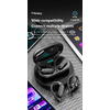 Casti Bluetooth 5.3, Baterie Statie 200mAh, StandBy 180H, Touch pe Casti, Respingere/Raspundere Apel VTS-220, Negru