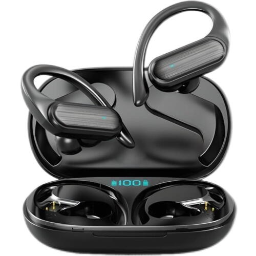 Casti Bluetooth 5.3, Baterie Statie 200mAh, StandBy 180H, Touch pe Casti, Respingere/Raspundere Apel VTS-220, Negru