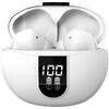 Casti Bluetooth 5.4, Baterie Statie 300mAh, StandBy 180H, Touch pe Casti, Respingere/Raspundere Apel VNC-320, Alb