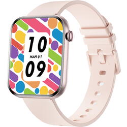 SmartWatch cu Senzor Glucometru, HRV, Ritm Cardiac, Nivel Oxigen, Tensiune Arteriala, Apel Bluetooth, Meniu RO S860