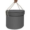 Cos pliabil pentru depozitare jucarii sau haine, Organizare Jucarii, Cu saltea de joc, Capac anti praf, 31 x 27 cm