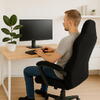 Husa pentru scaun de gaming si birou, Universala, Material elastic si moale, Montaj rapid, Protectie impotriva uzurii, Negru