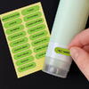 Set 4 recipiente de calatorie, Capacitate 90 ml, Inchidere etansa, Autocolante incluse, Geanta depozitare, PVC/silicon