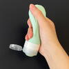 Set 4 recipiente de calatorie, Capacitate 90 ml, Inchidere etansa, Autocolante incluse, Geanta depozitare, PVC/silicon