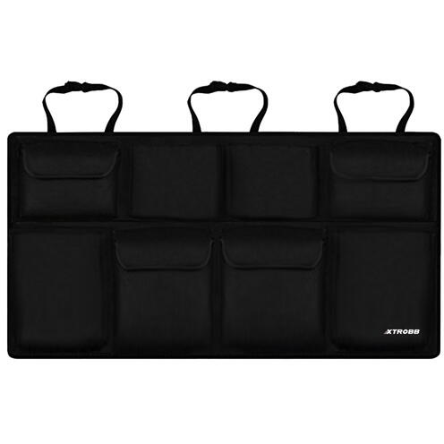 Organizator portbagaj auto, Negru 86.5x48cm, 8 Buzunare, Rezistent la apa