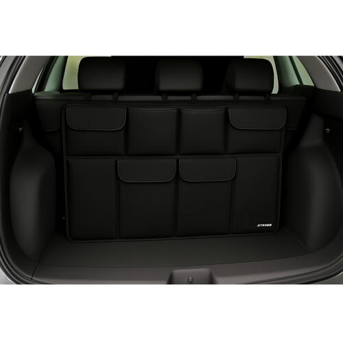 Organizator portbagaj auto, Negru 86.5x48cm, 8 Buzunare, Rezistent la apa