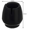 Set protectie pentru picioarele scaunelor, 16 bucati, 12-16 mm, Negru