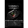 SmartWatch cu Senzor Glucometru, Tensiune Arteriala, Ritm Cardiac, Nivel Oxigen, Apel Bluetooth, HRV, Calendar, Meniu RO S869