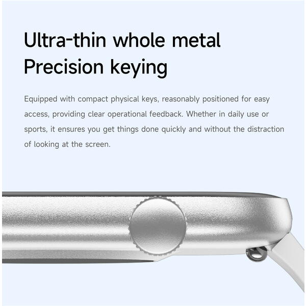 SmartWatch cu Senzor Glucometru, HRV, Ritm Cardiac, Nivel Oxigen, Tensiune Arteriala, Apel Bluetooth, Meniu RO S870