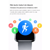 SmartWatch cu Senzor Glucometru, HRV, Ritm Cardiac, Nivel Oxigen, Tensiune Arteriala, Apel Bluetooth, Meniu RO S871