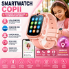 SmartWatch pentru copii cu Functie Telefon (SIM), 4G - Compatibil DIGI, GPS, SOS, Apel Video, Functie Spion, Calculator, S873