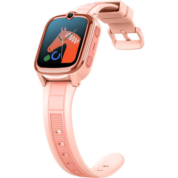 SmartWatch pentru copii cu Functie Telefon (SIM), 4G - Compatibil DIGI, GPS, SOS, Apel Video, Functie Spion, Calculator, S873