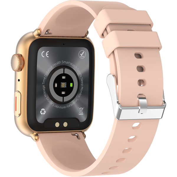 SmartWatch cu Senzor Glucometru, Apel Bluetooth, Ritm Cardiac, Nivel Oxigen, Tensiune Arteriala, Temperatura Corporala, Nivel Stres, Vreme, Calorii, Moduri Sport S864