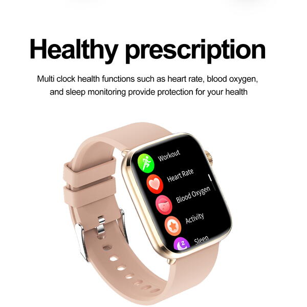 SmartWatch cu Senzor Glucometru, Apel Bluetooth, Ritm Cardiac, Nivel Oxigen, Tensiune Arteriala, Temperatura Corporala, Nivel Stres, Vreme, Calorii, Moduri Sport S864