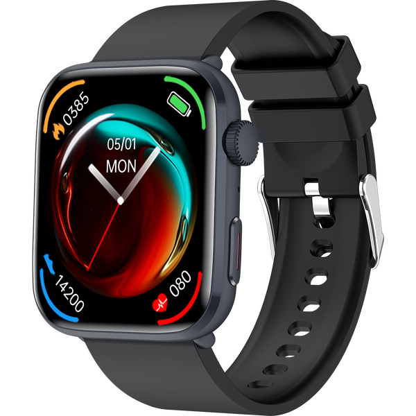 SmartWatch cu Senzor Glucometru, Apel Bluetooth, Ritm Cardiac, Nivel Oxigen, Tensiune Arteriala, Temperatura Corporala, Nivel Stres, Vreme, Calorii, Moduri Sport S866