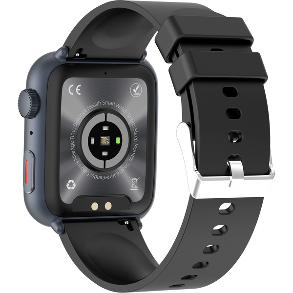 SmartWatch cu Senzor Glucometru, Apel Bluetooth, Ritm Cardiac, Nivel Oxigen, Tensiune Arteriala, Temperatura Corporala, Nivel Stres, Vreme, Calorii, Moduri Sport S866