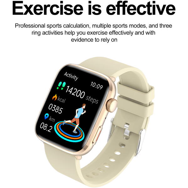 SmartWatch cu Senzor Glucometru, Apel Bluetooth, Ritm Cardiac, Nivel Oxigen, Tensiune Arteriala, Temperatura Corporala, Nivel Stres, Vreme, Calorii, Moduri Sport S867