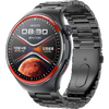 SmartWatch cu Glucometru, Meniu RO, Apel Bluetooth, Ritm Cardiac, Nivel Oxigen, Tensiune Arteriala, Temperatura Corporala, Nivel Stres, Monitorizare Somn S863
